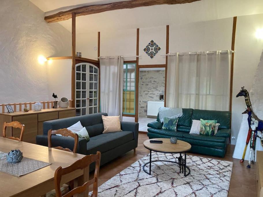 Villa La Nuit De La Chouette Bruniquel Esterno foto